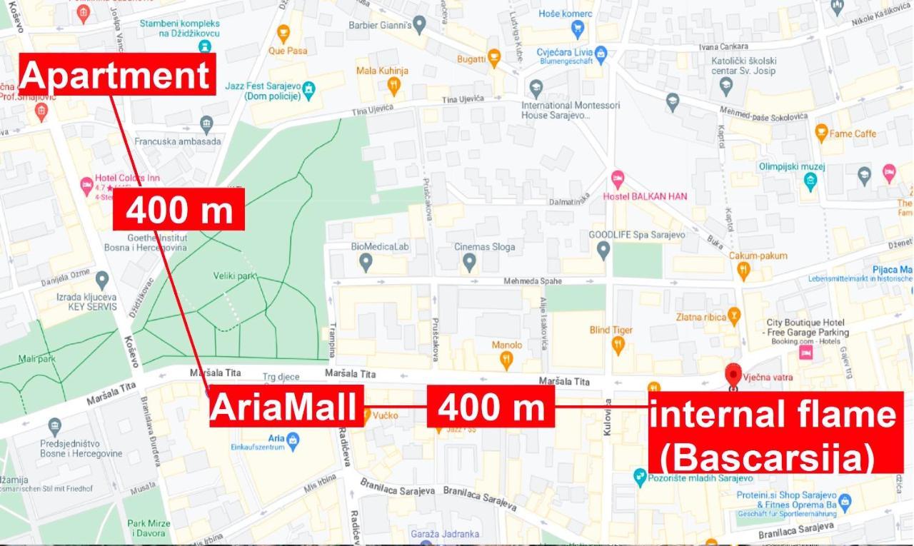 Swiss Central Luxury Apartment 132M2 Σαράγεβο Εξωτερικό φωτογραφία
